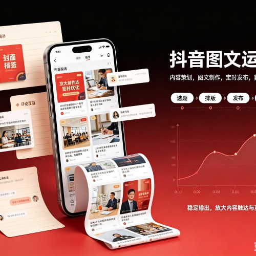 西峰抖音图文代运营服务